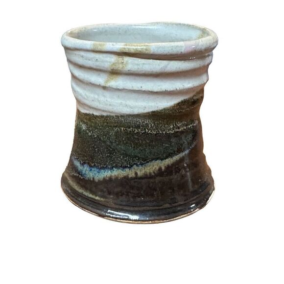 Handmade pottery coffee tea mug 8 oz - Picture 1 of 5